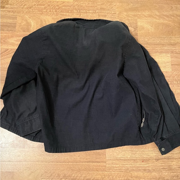 Corduroy 1990s Light Zip up Jacket by XYZ - Picture 3 of 3